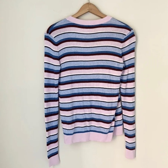 KULE Zoe Striped Cardigan Sweater - Picture 7 of 10